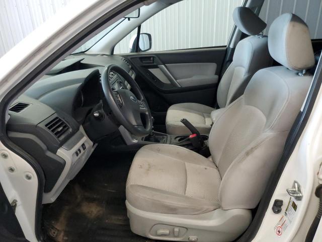  SUBARU FORESTER 2014 White