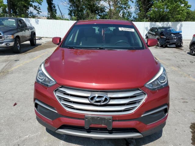  HYUNDAI SANTA FE 2018 Czerwony