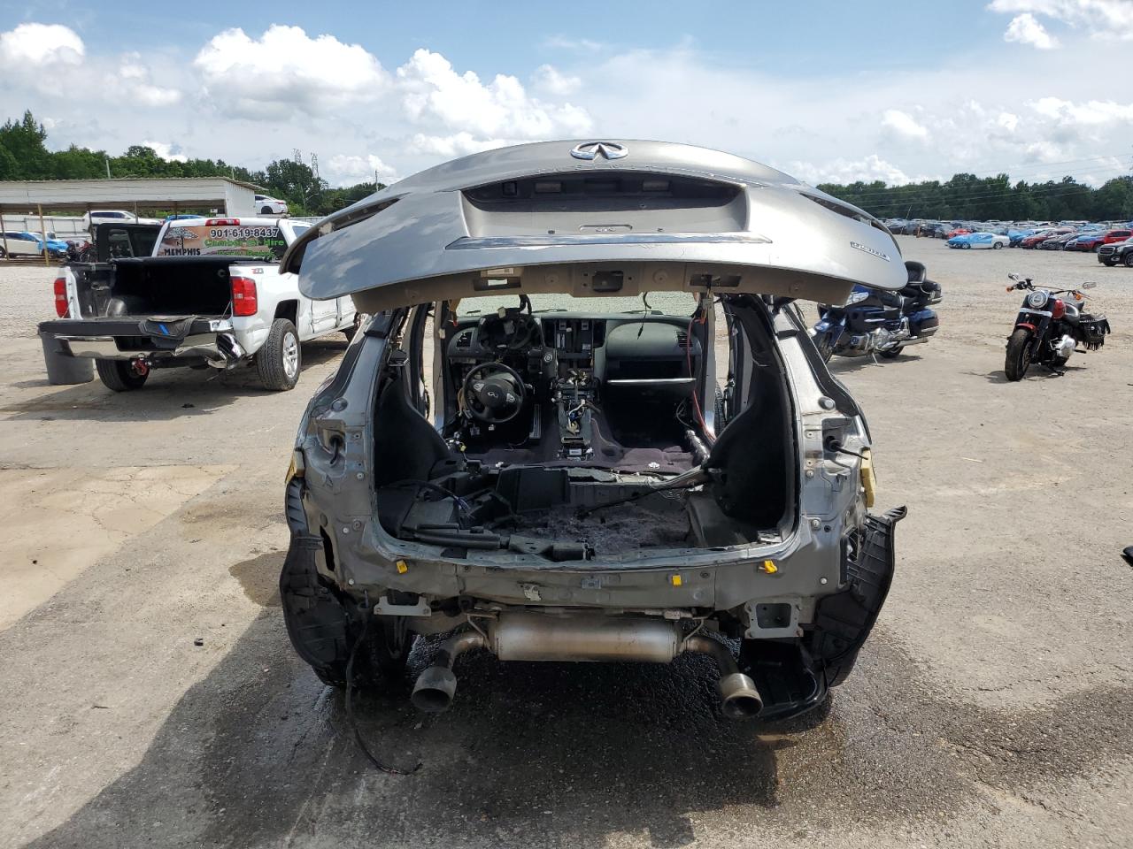 2017 Infiniti Qx70 VIN: JN8CS1MW1HM415560 Lot: 61670275