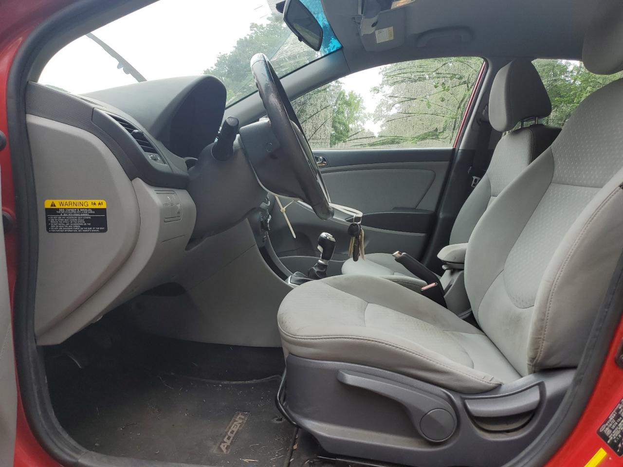 HYUNDAI ACCENT 2013 VIN KMHCU5AEXDU066025 фото 7