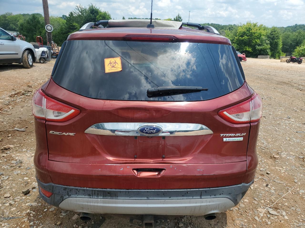 2014 Ford Escape Titanium VIN: 1FMCU0JX0EUA76312 Lot: 62953115