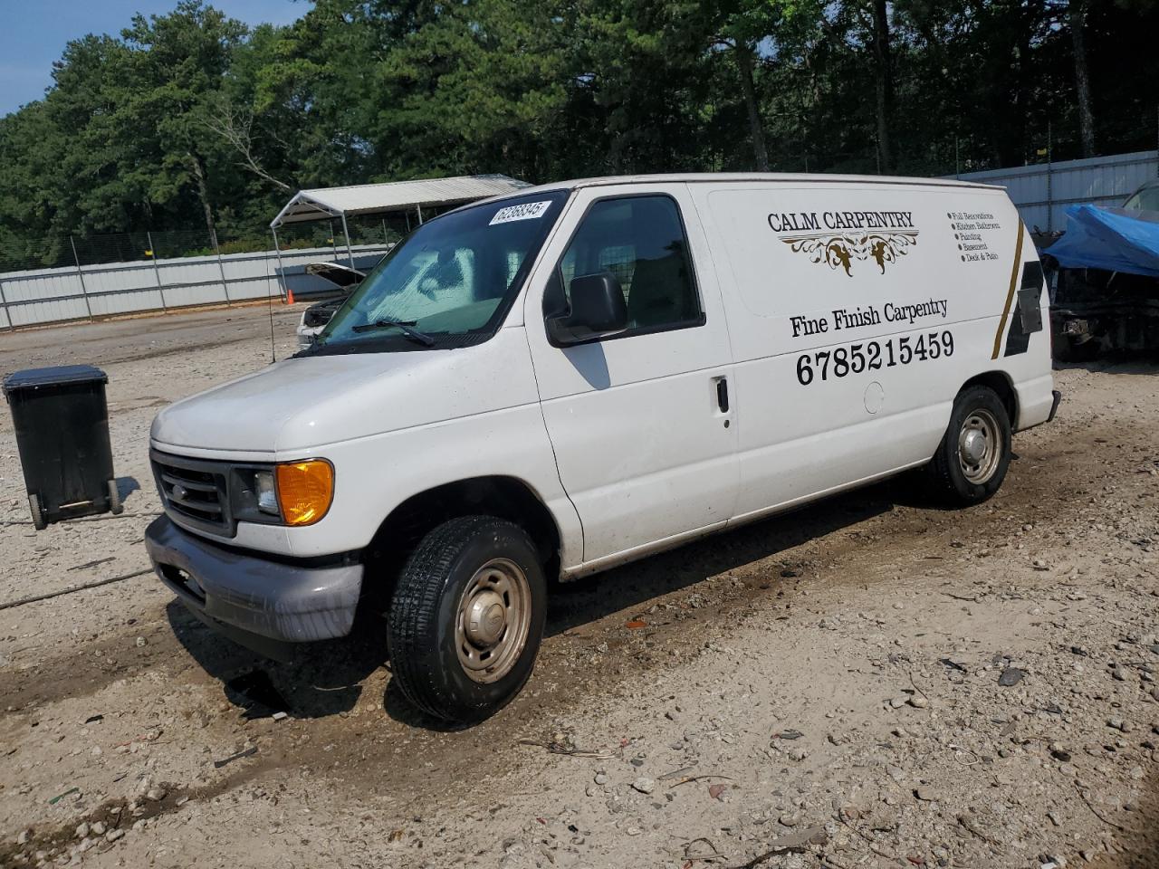 2006 Ford Econoline E150 Van VIN: 1FTRE14W66HA63935 Lot: 62368345