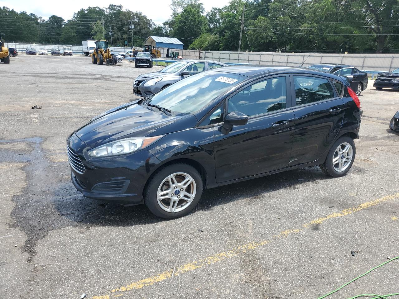 2019 Ford Fiesta Se black null gasoline 3FADP4EJ2KM164815 photo #1