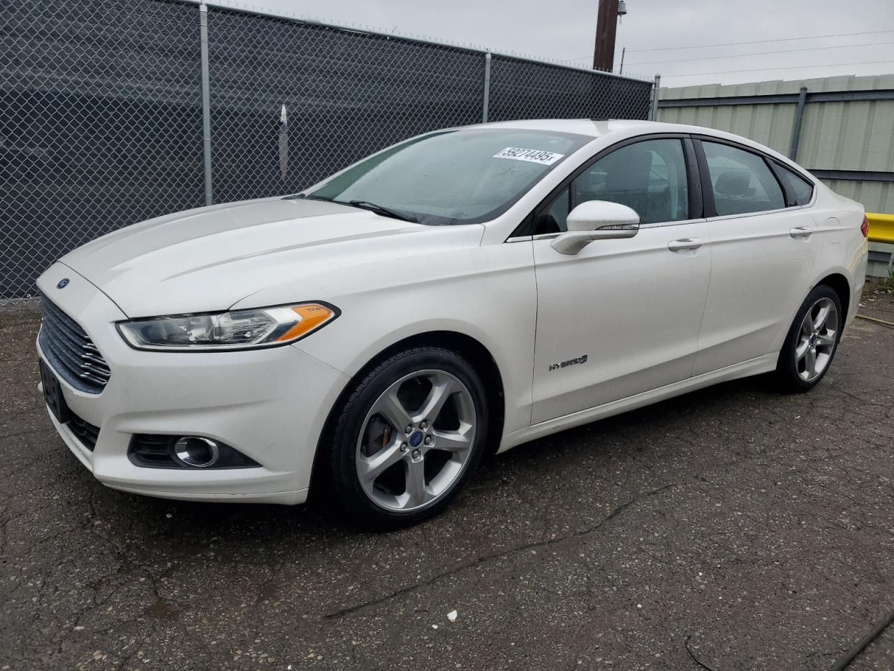 2014 Ford Fusion Se Hybrid for Sale in Woodhaven, MI - Undercarriage