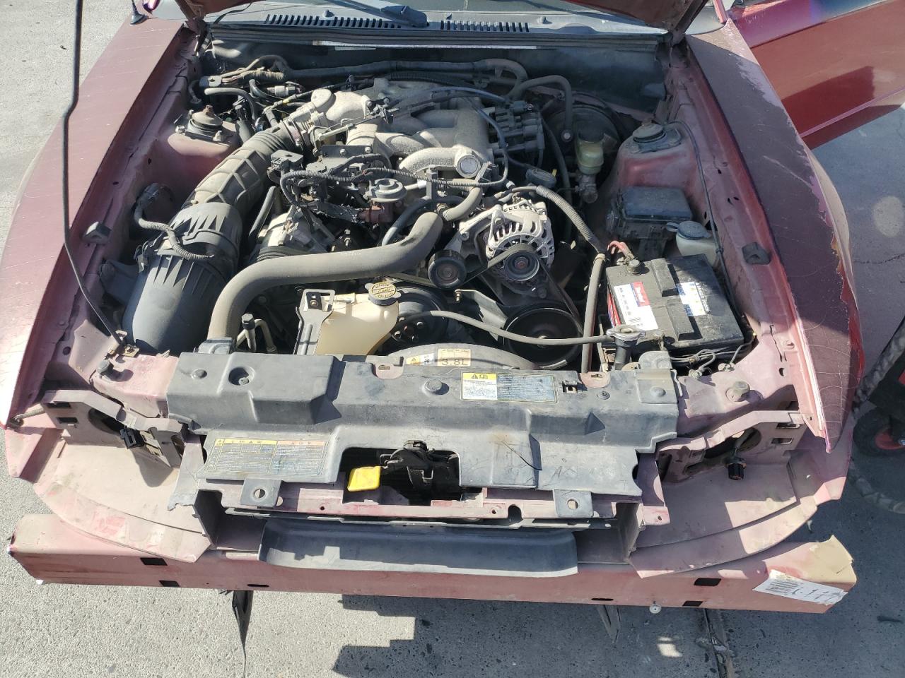 2002 Ford Mustang VIN: 1FAFP44462F174929 Lot: 61975925