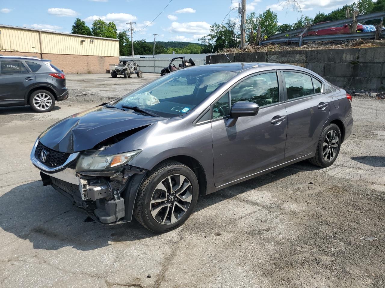 2014 Honda Civic Ex zu verkaufen in Marlboro, NY - Front End