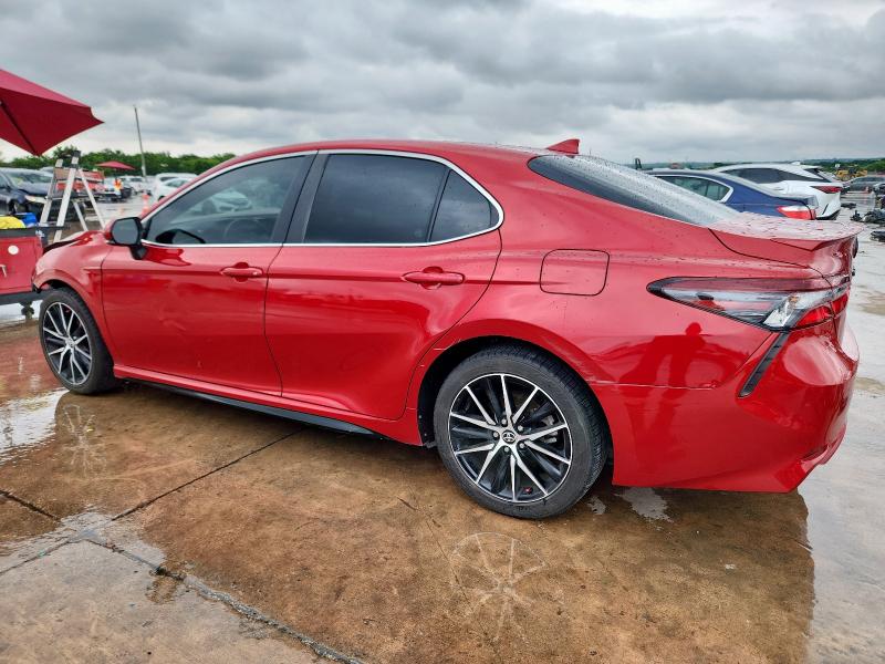  TOYOTA CAMRY 2022 Red