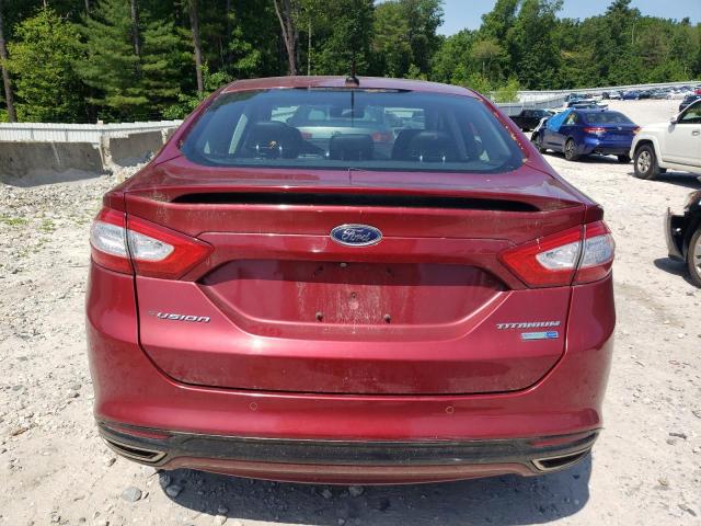  FORD FUSION 2014 Czerwony