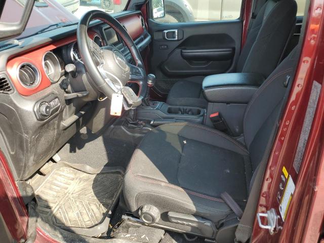  JEEP WRANGLER 2021 Червоний