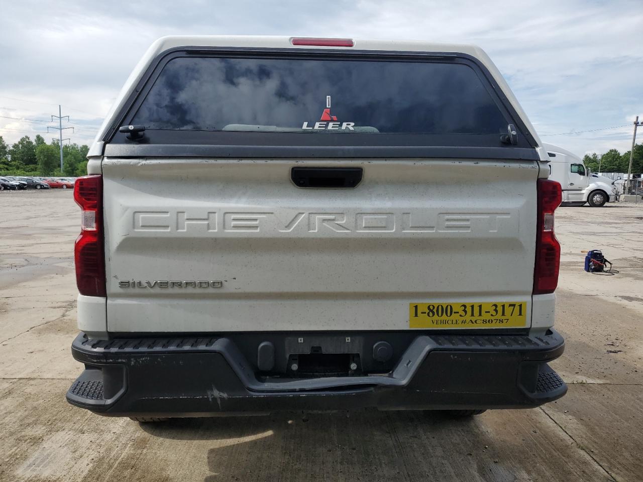 2023 Chevrolet Silverado C1500 VIN: 3GCNAAEK3PG347234 Lot: 61129065