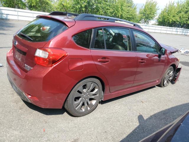  SUBARU IMPREZA 2013 Красный