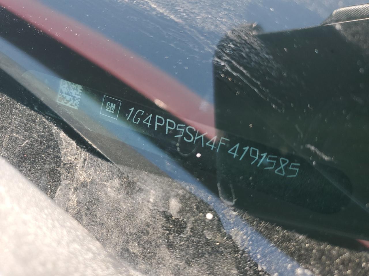 2015 Buick Verano VIN: 1G4PP5SK4F4191585 Lot: 59228835