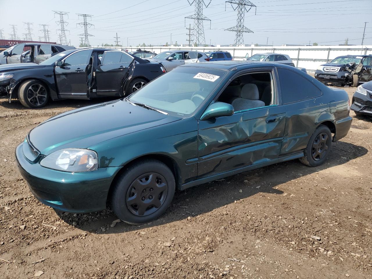 1999 Honda Civic Ex for Sale in Elgin, IL - Side