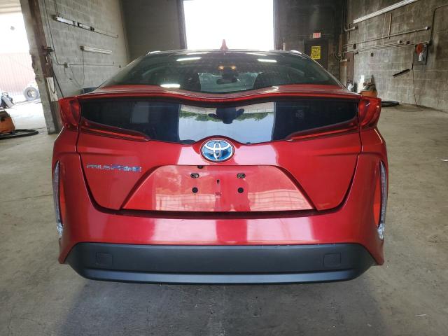  TOYOTA PRIUS 2018 Czerwony