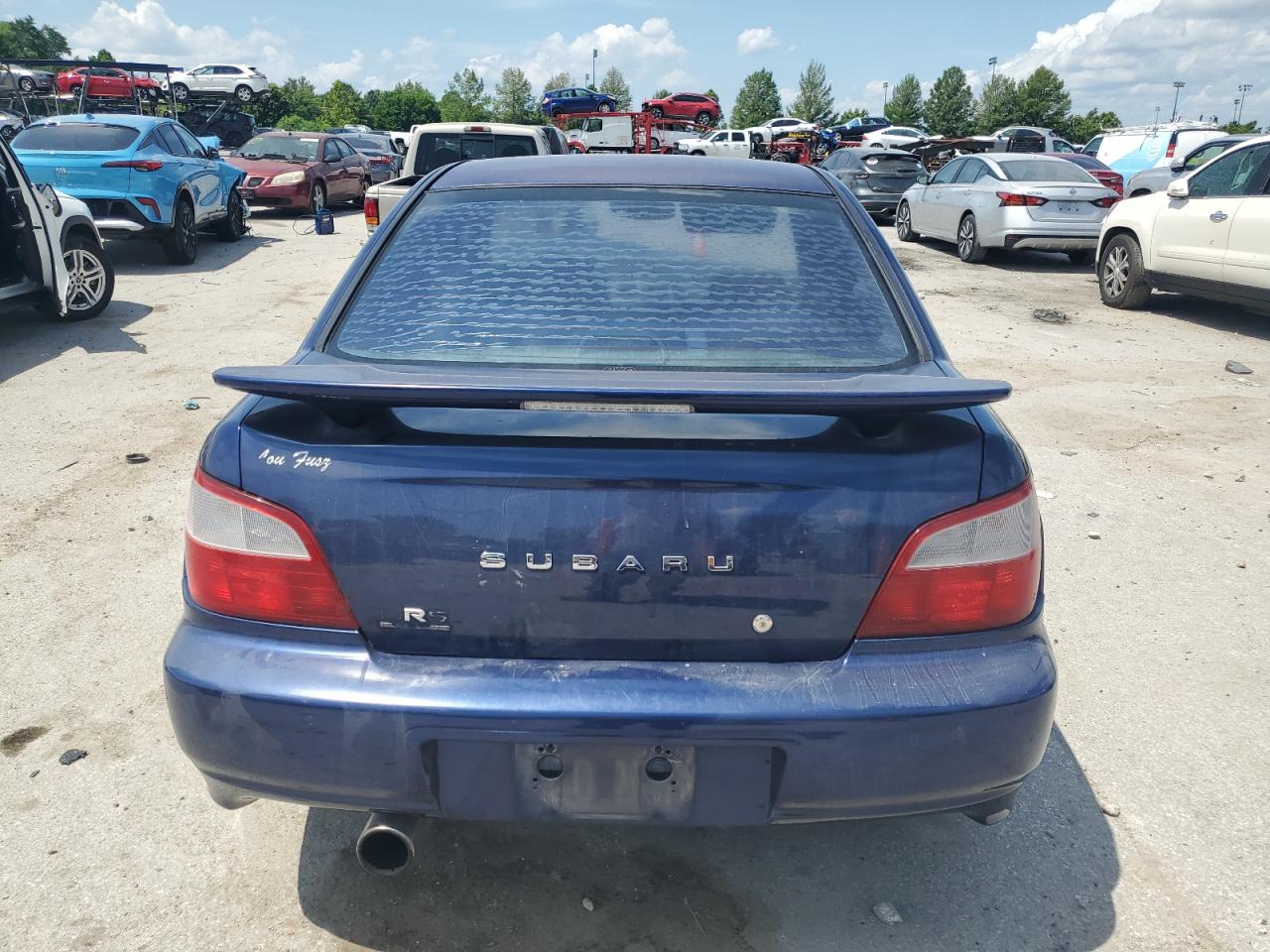 SUBARU IMPREZA 2002 VIN JF1GD67552G521268 zdjęcie 6