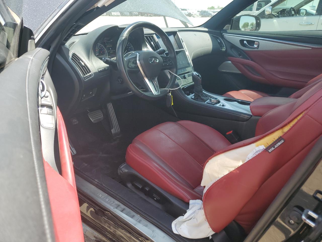 2018 Infiniti Q60 Red Sport 400 VIN: JN1FV7EL5JM631279 Lot: 61663465