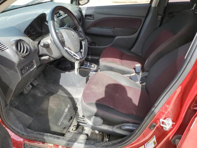  MITSUBISHI MIRAGE 2023 Czerwony