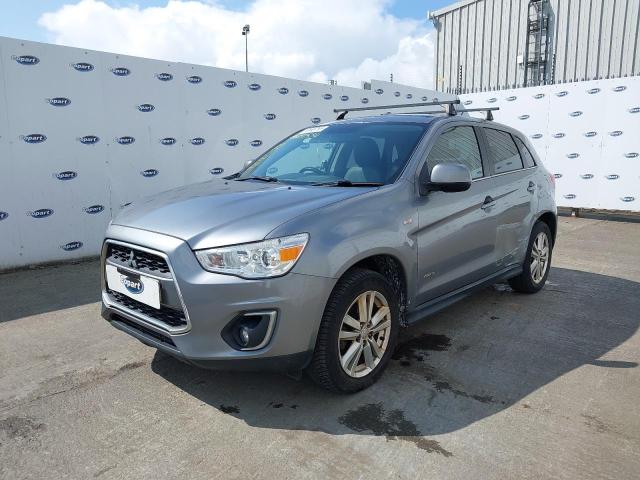 2014 MITSUBISHI ASX 3 DI-D for sale at Copart WHITBURN