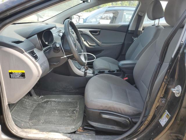 Sedans HYUNDAI ELANTRA 2013 Czarny