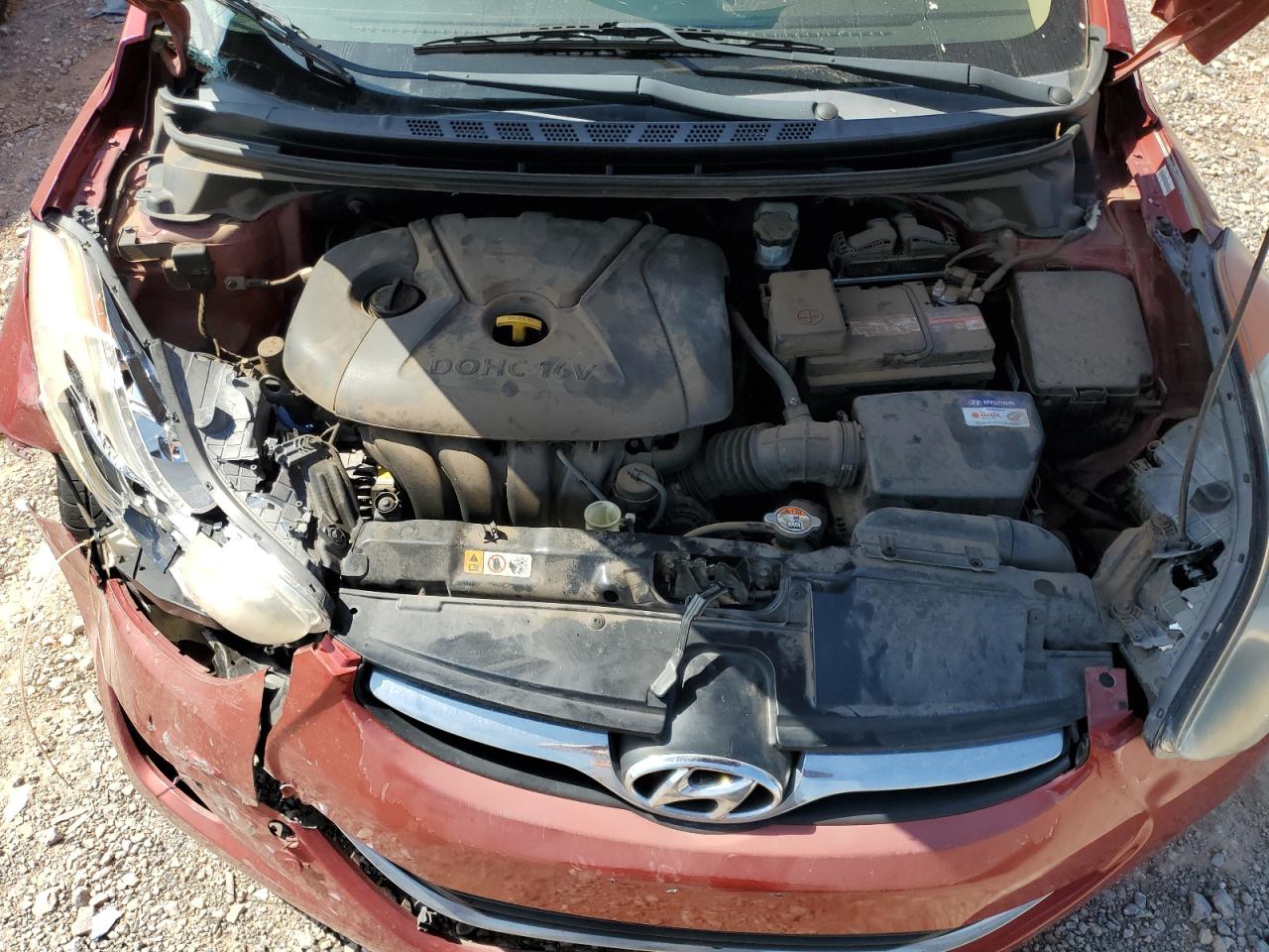 HYUNDAI ELANTRA 2012 VIN KMHDH4AE4CU249096 фото 11