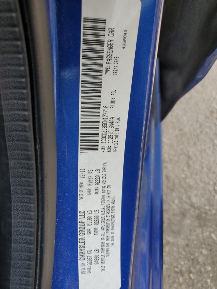 2012 Dodge Avenger Sxt VIN: 1C3CDZCB5CN177710 Lot: 60703945