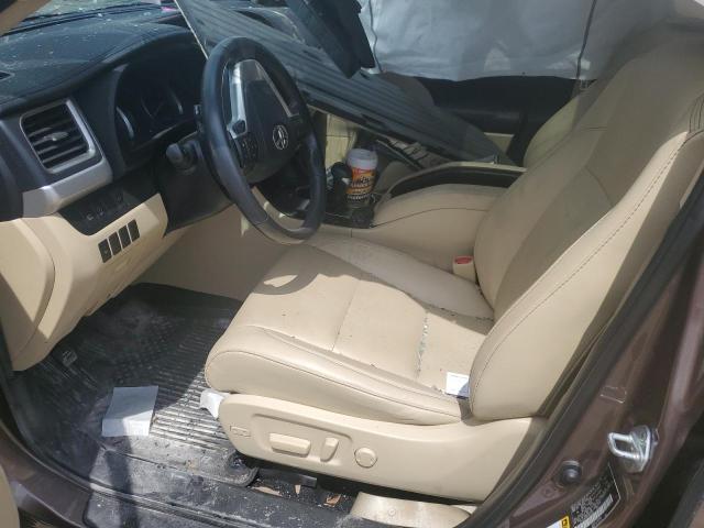  TOYOTA HIGHLANDER 2019 Brązowy