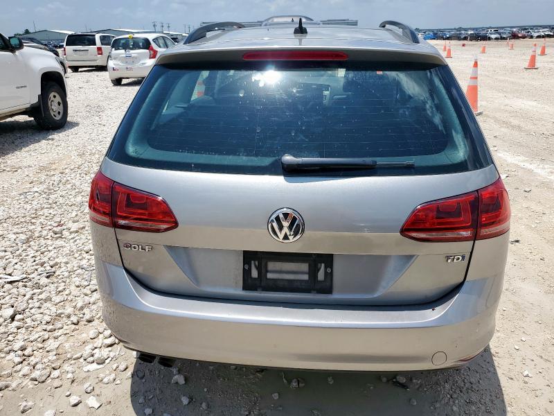  VOLKSWAGEN GOLF 2015 Серебристый
