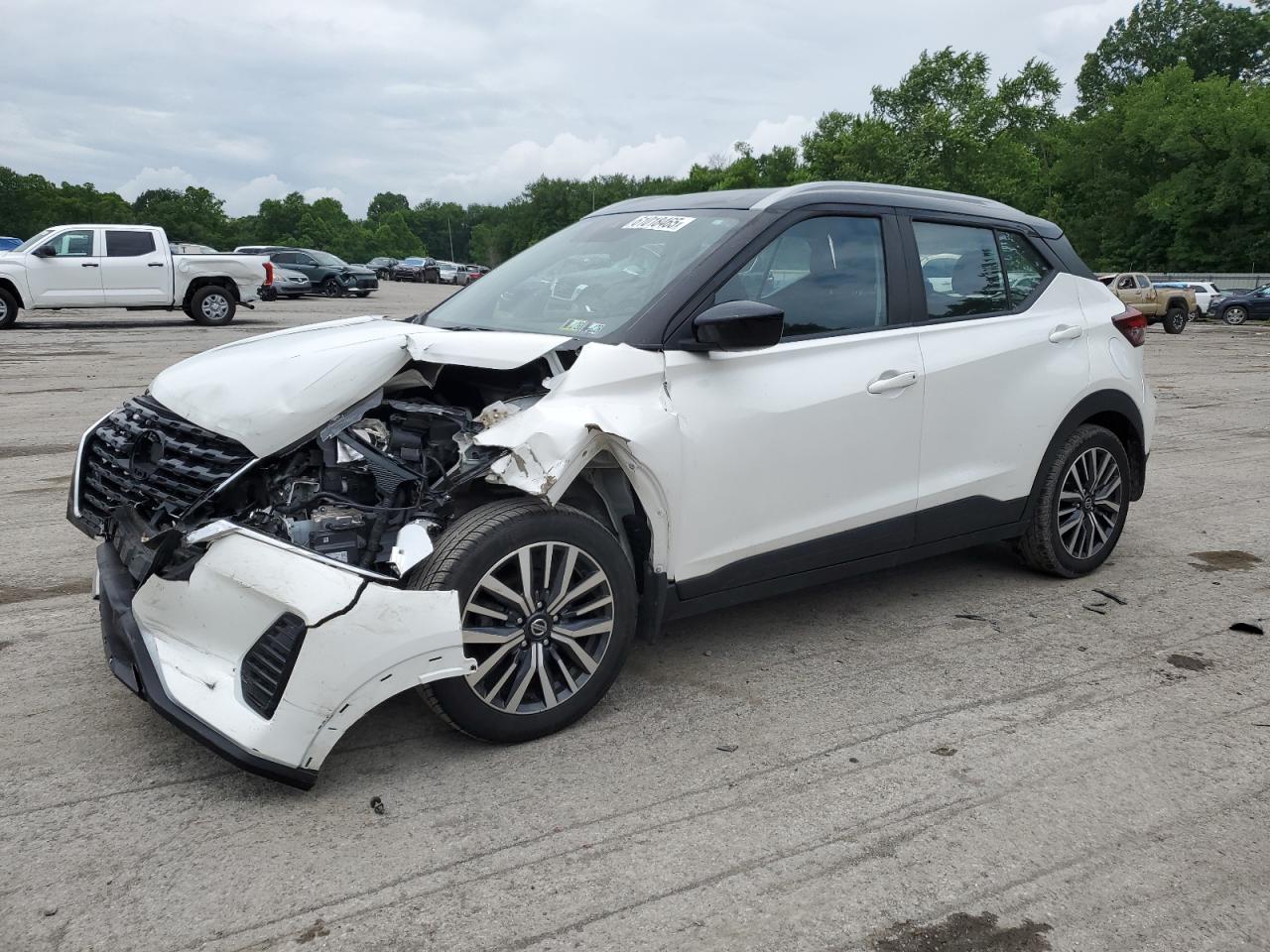 2021 Nissan Kicks Sv for Sale in Ellwood City, PA - Front End