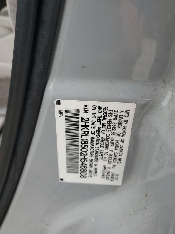 2002 Honda Odyssey Lx VIN: 2HKRL18502H546808 Lot: 59077275