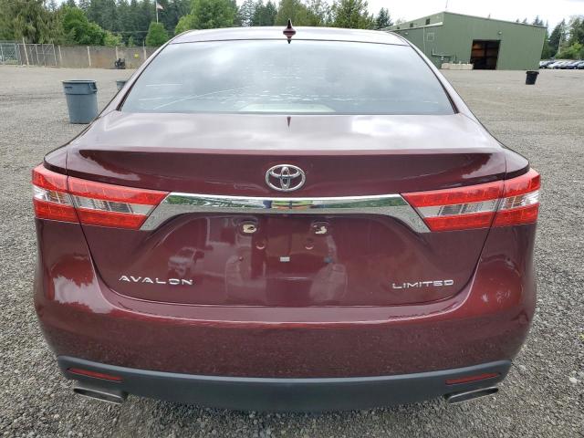 Sedans TOYOTA AVALON 2013 Burgundy