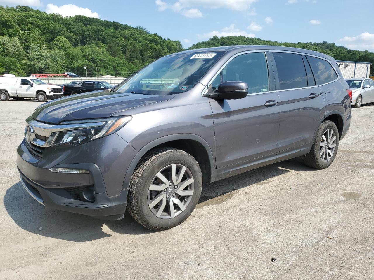 2019 Honda Pilot Exl zu verkaufen in Ellwood City, PA - Side