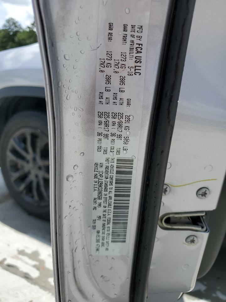 1C4PJLCB0KD206568 JEEP GRAND CHER 2019