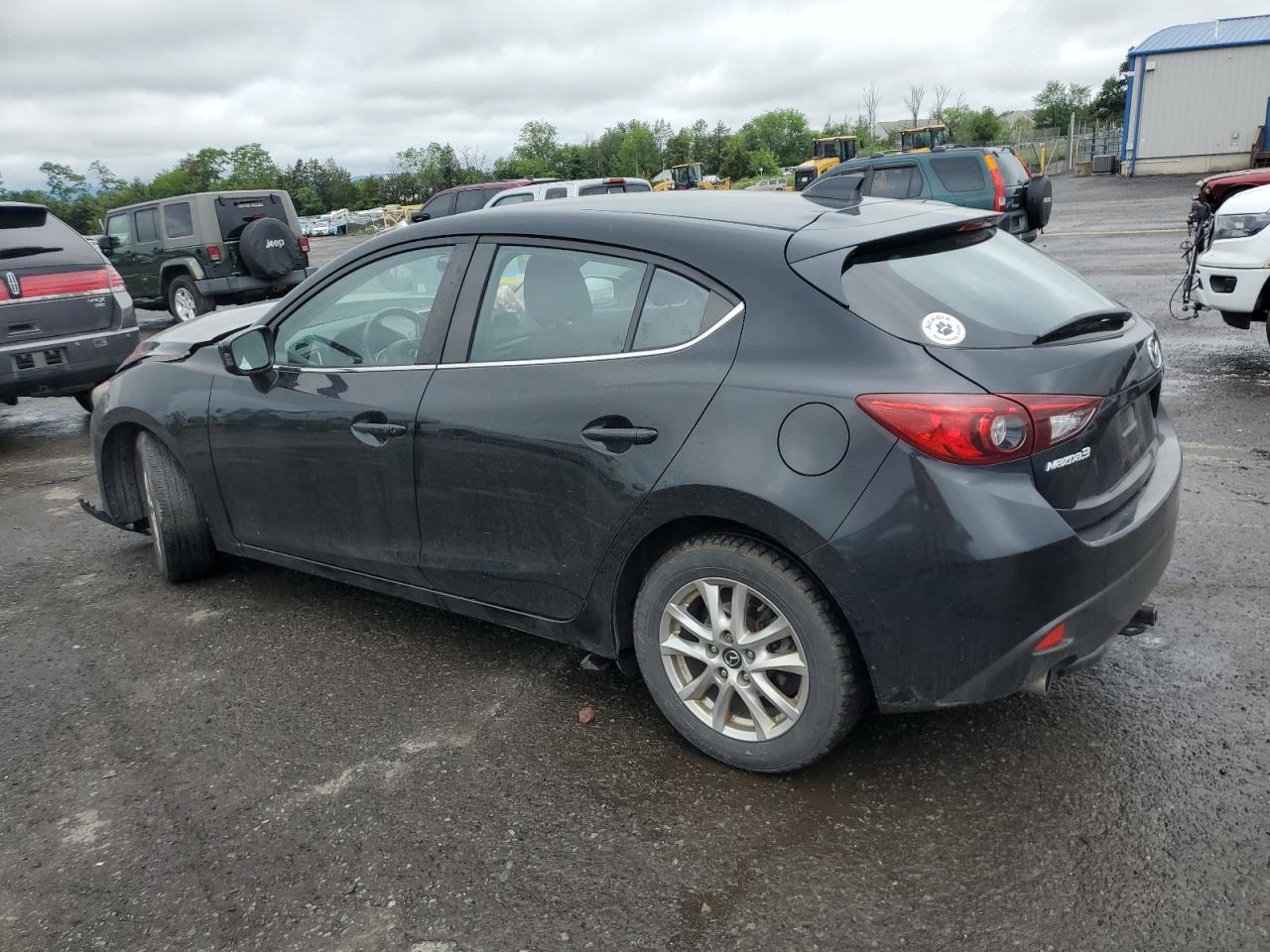 2014 Mazda 3 Touring black null gas JM1BM1L79E1104922 photo #3