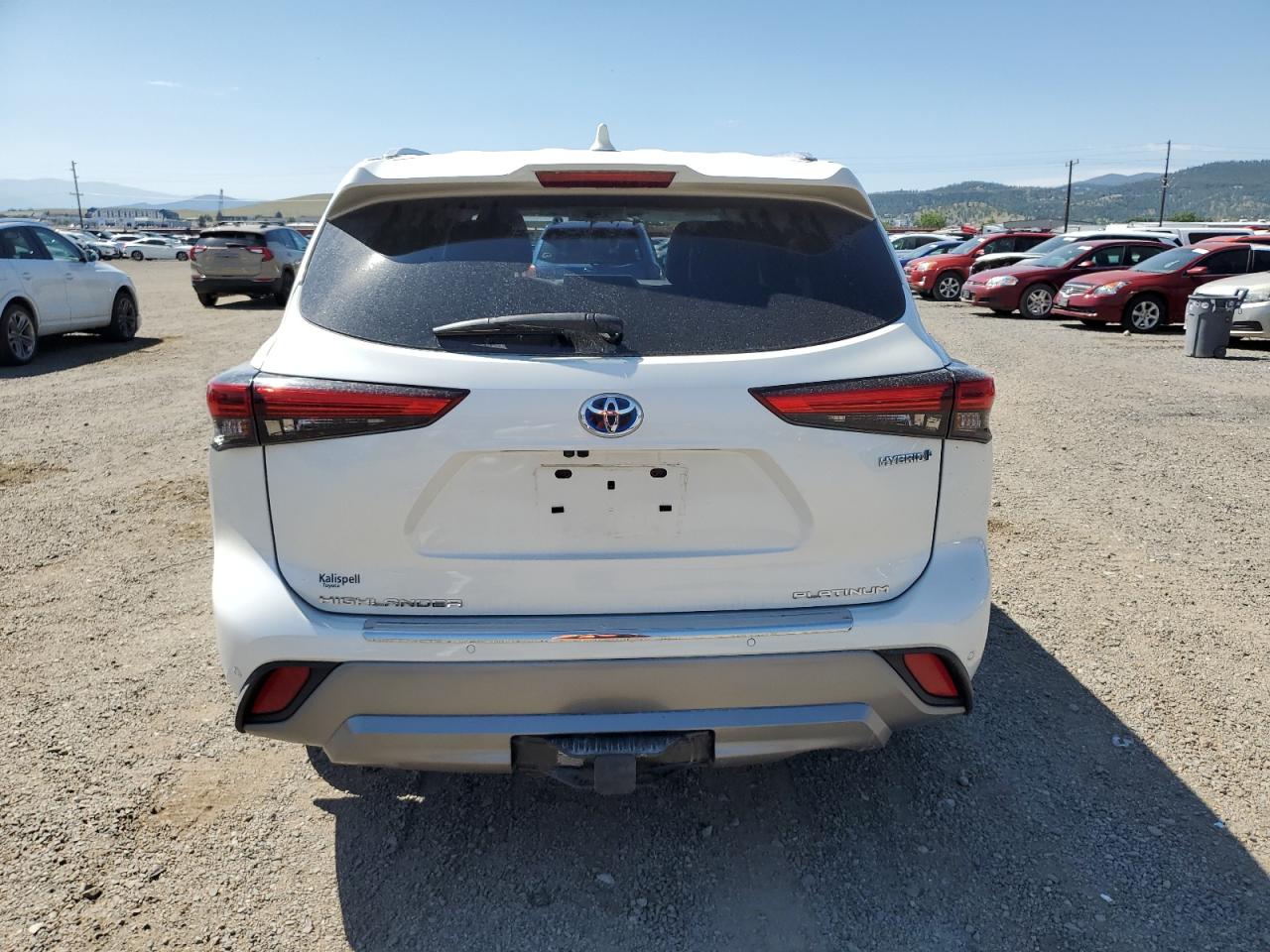 2021 Toyota Highlander Hybrid Platinum VIN: 5TDEBRCH3MS031364 Lot: 61088705