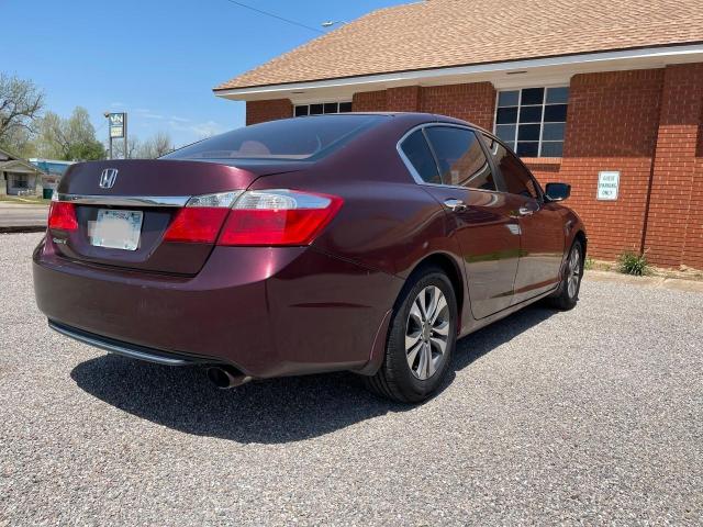 Sedans HONDA ACCORD 2013 Maroon