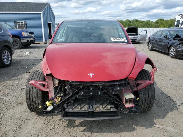  TESLA MODEL Y 2021 Czerwony