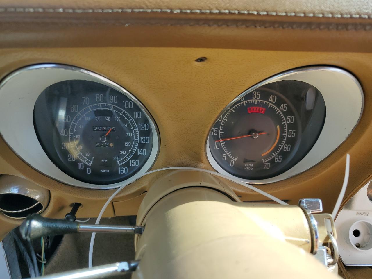 CHEVROLET CORVETTE 1975 VIN 1Z37J5S424459 zdjęcie 9