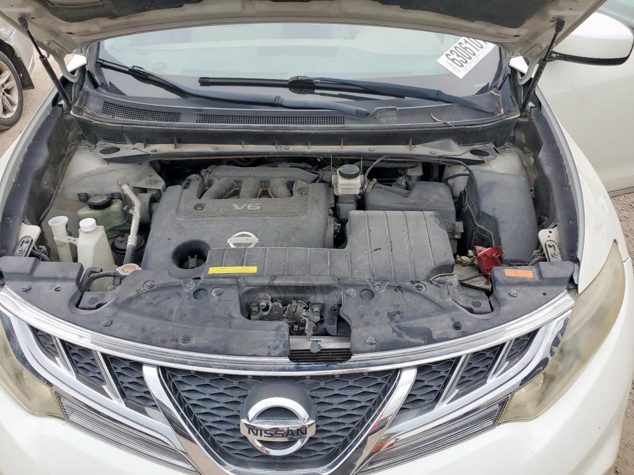 2011 Nissan Murano S VIN: JN8AZ1MU4BW066973 Lot: 63061015