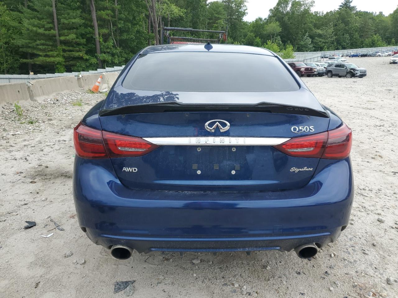 2019 Infiniti Q50 Luxe VIN: JN1EV7AR1KM593072 Lot: 61834545