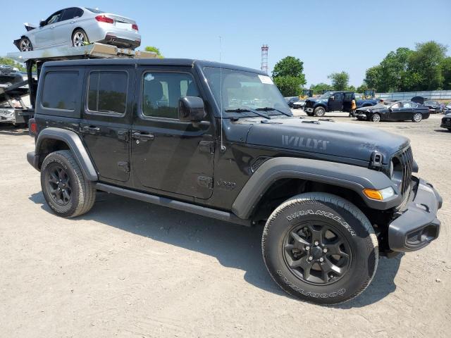  JEEP WRANGLER 2021 Черный