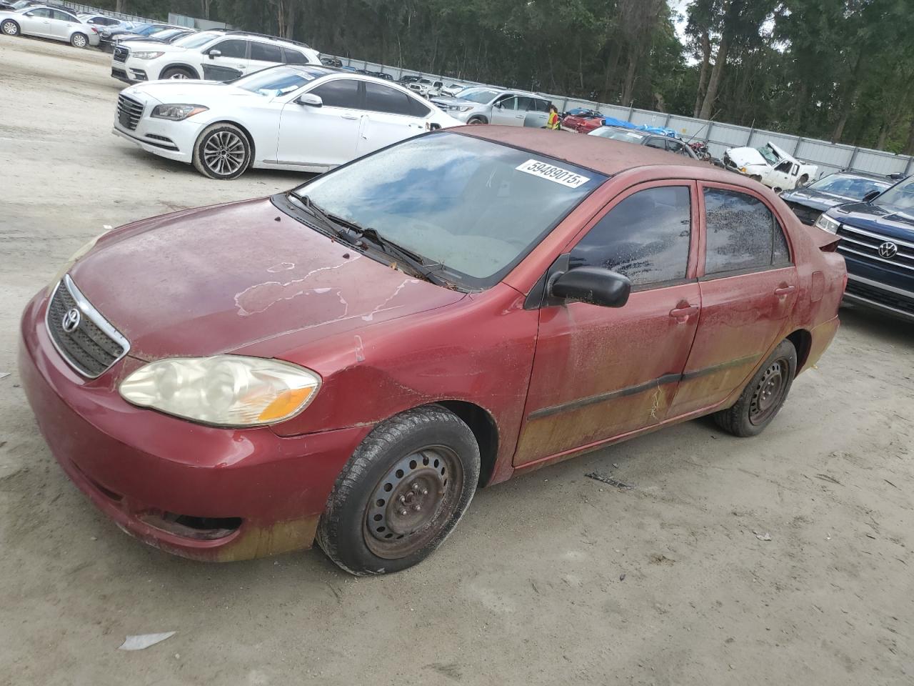 2007 Toyota Corolla Ce en Venta en Ocala, FL - Front End