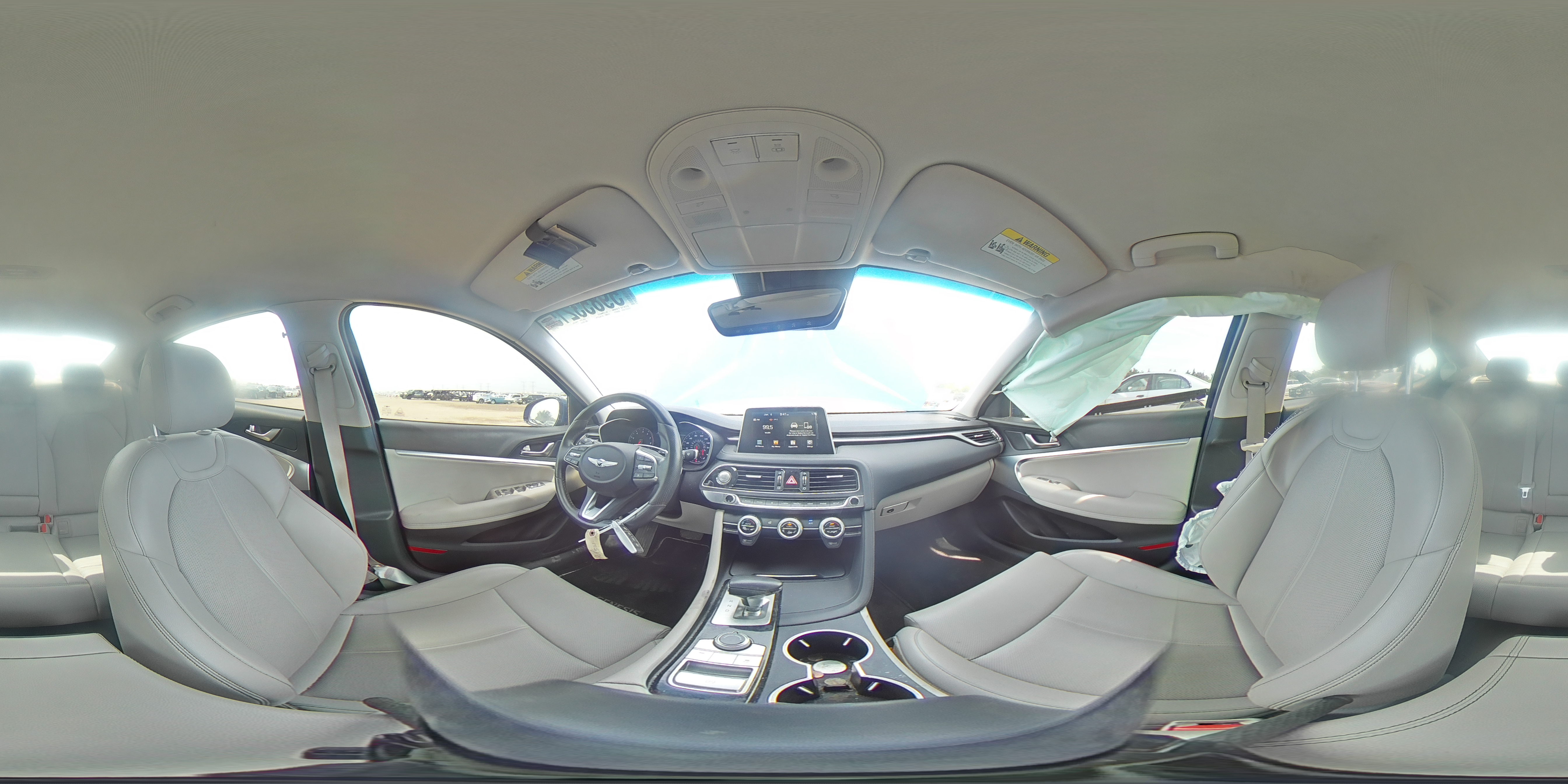 2019 Genesis G70 Advanced VIN: KMTG64LAXKU013473 Lot: 59853215
