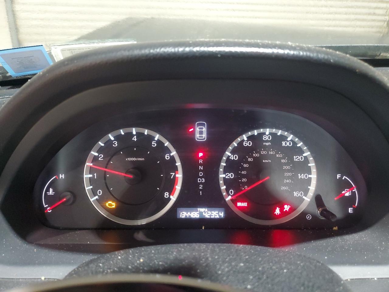 HONDA ACCORD 2012 VIN 1HGCP2F42CA182704 фото 9