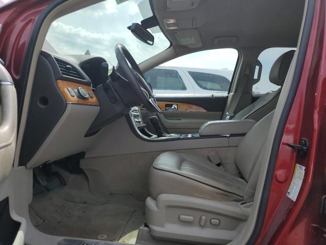  LINCOLN MKX 2014 Czerwony