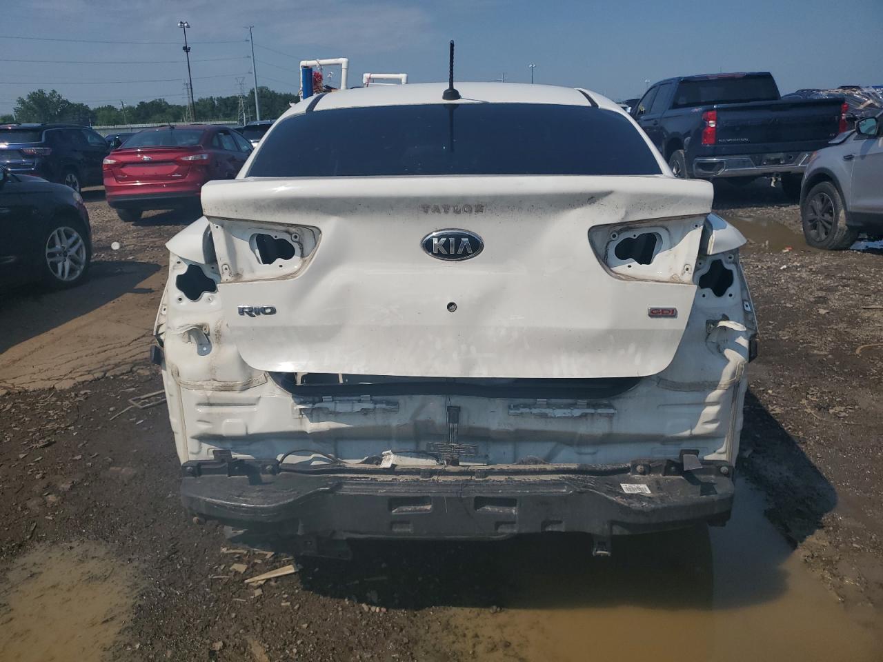 2016 Kia Rio Lx VIN: KNADM4A38G6585176 Lot: 62649235