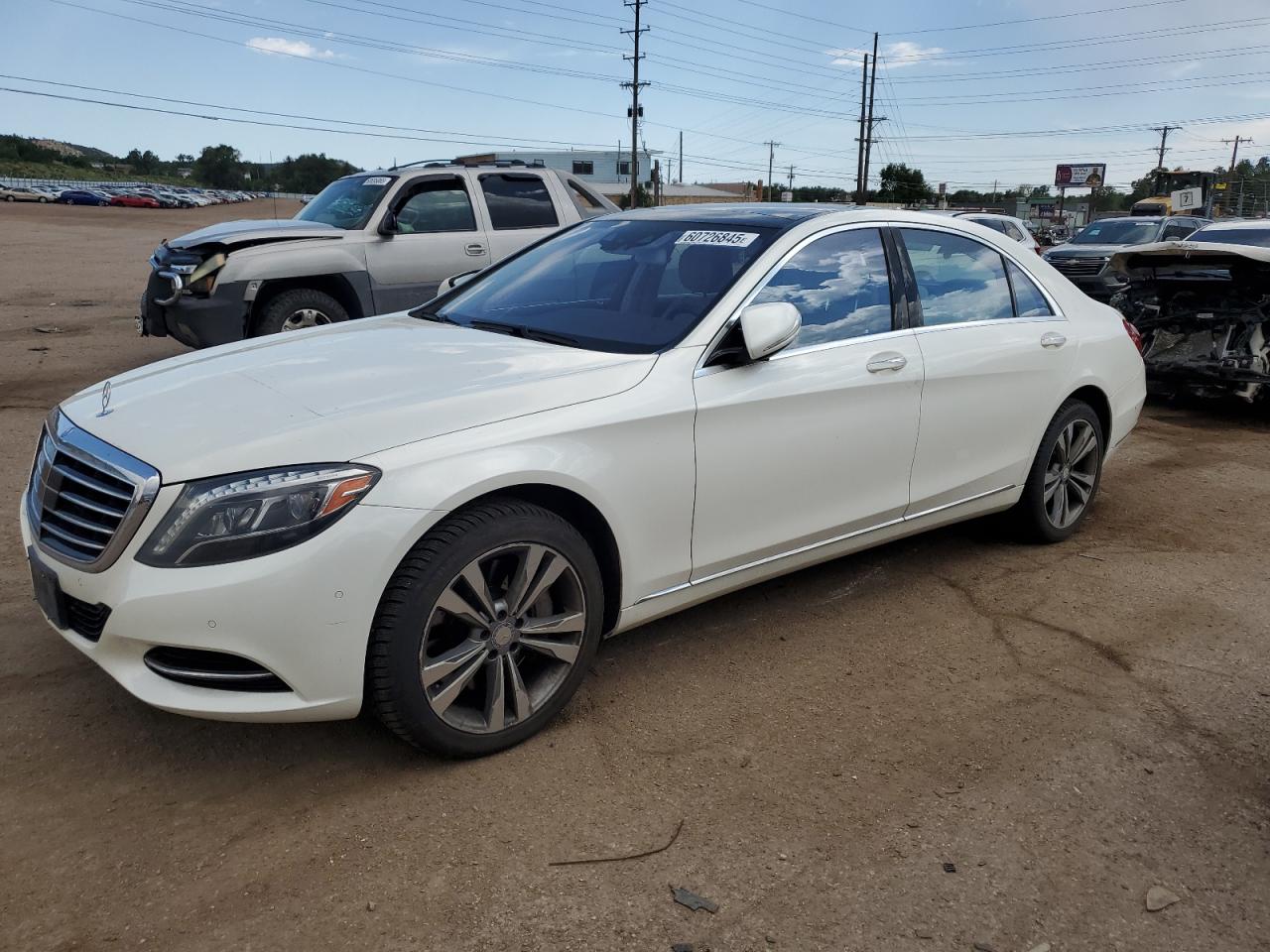 2014 Mercedes-Benz S 550 4Matic იყიდება Colorado Springs-ში, CO - Side