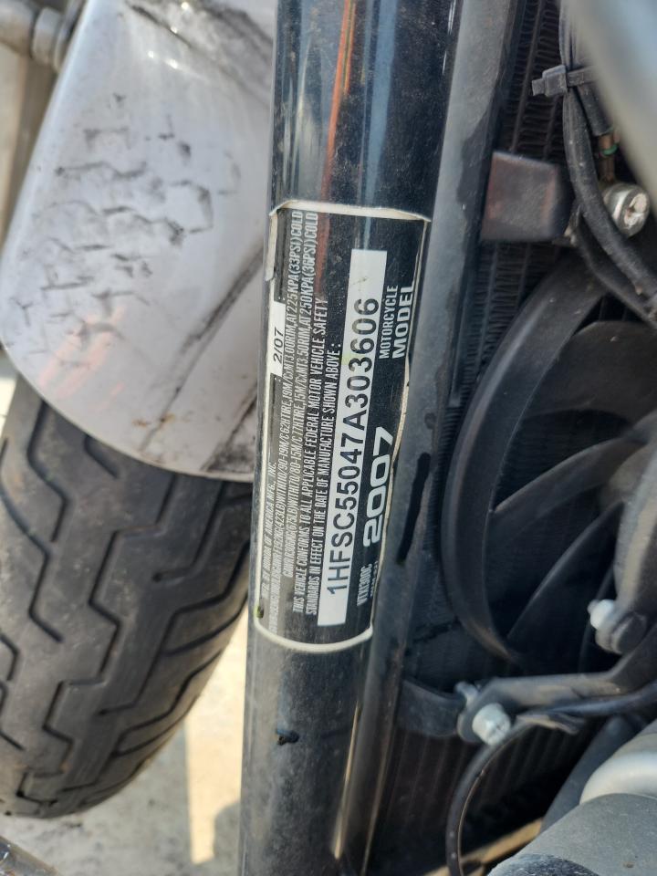 2007 Honda Vtx1300 C VIN: 1HFSC55047A303606 Lot: 62601395