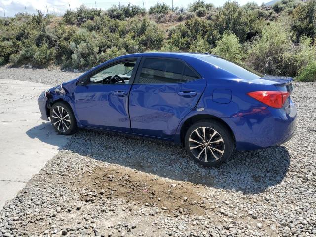  TOYOTA COROLLA 2017 Granatowy
