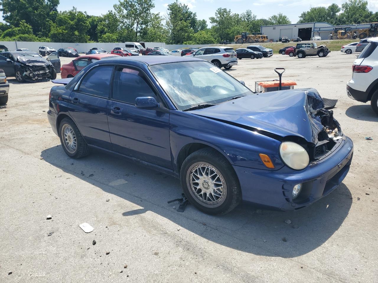 SUBARU IMPREZA 2002 VIN JF1GD67552G521268 zdjęcie 4