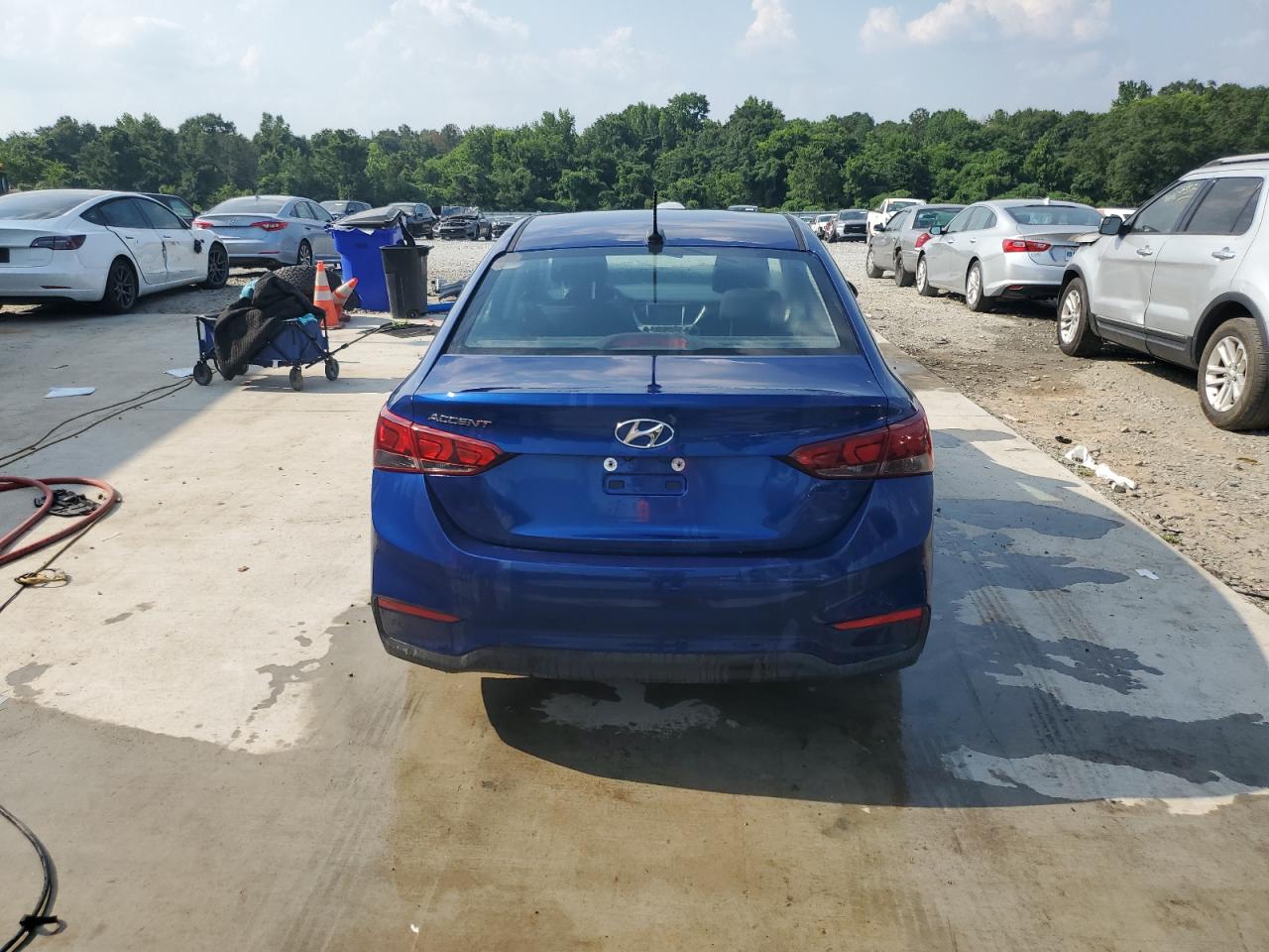 2020 Hyundai Accent Se VIN: 3KPC24A69LE126113 Lot: 61981375